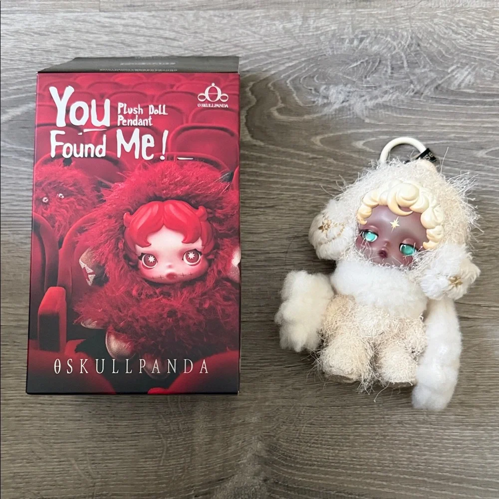 Pop mart skullpanda you found me plush pendant - Picture 1 of 1